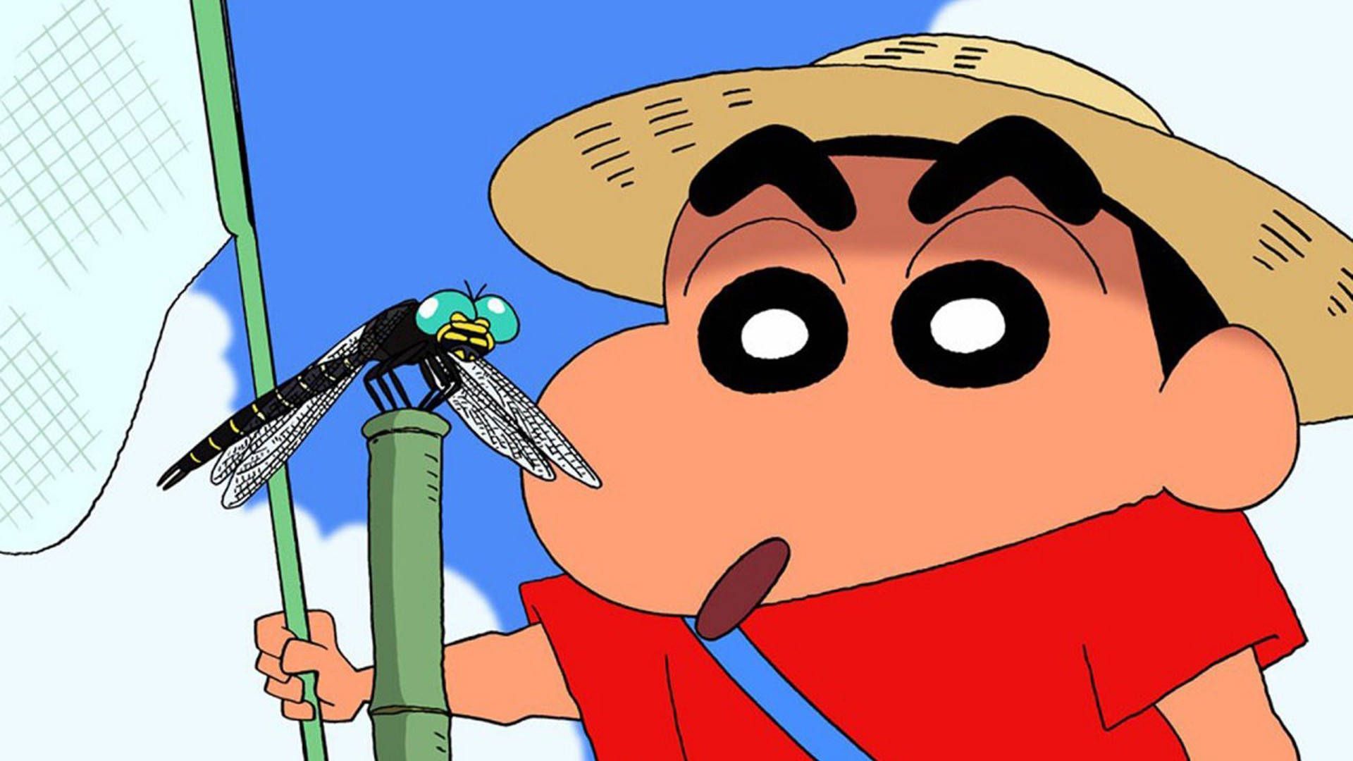 1920x1080 Crayon Shin Chan Shinnosuke Staring At