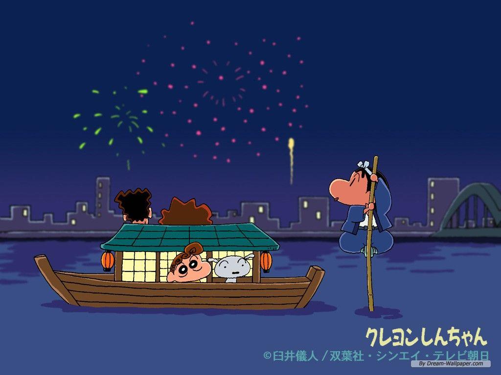 1024x768 Shin Chan Desktop Wallpaper