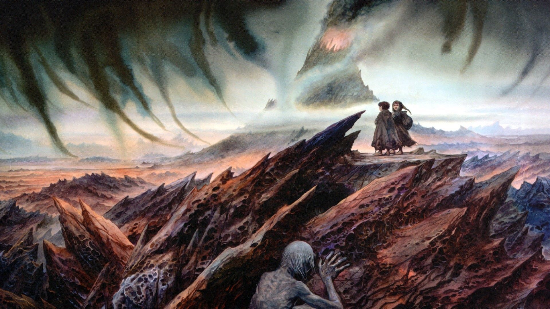 1920x1080 John Howe, Frodo Baggins, The Lord