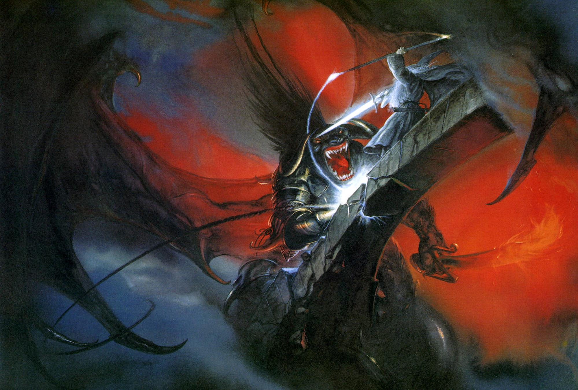 1999x1349 John Howe's Tolkien Artwork