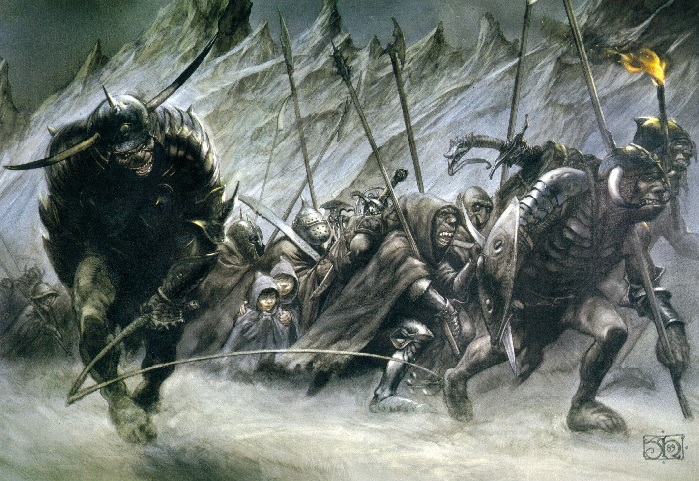 1422x979 John Howe's Tolkien Artwork