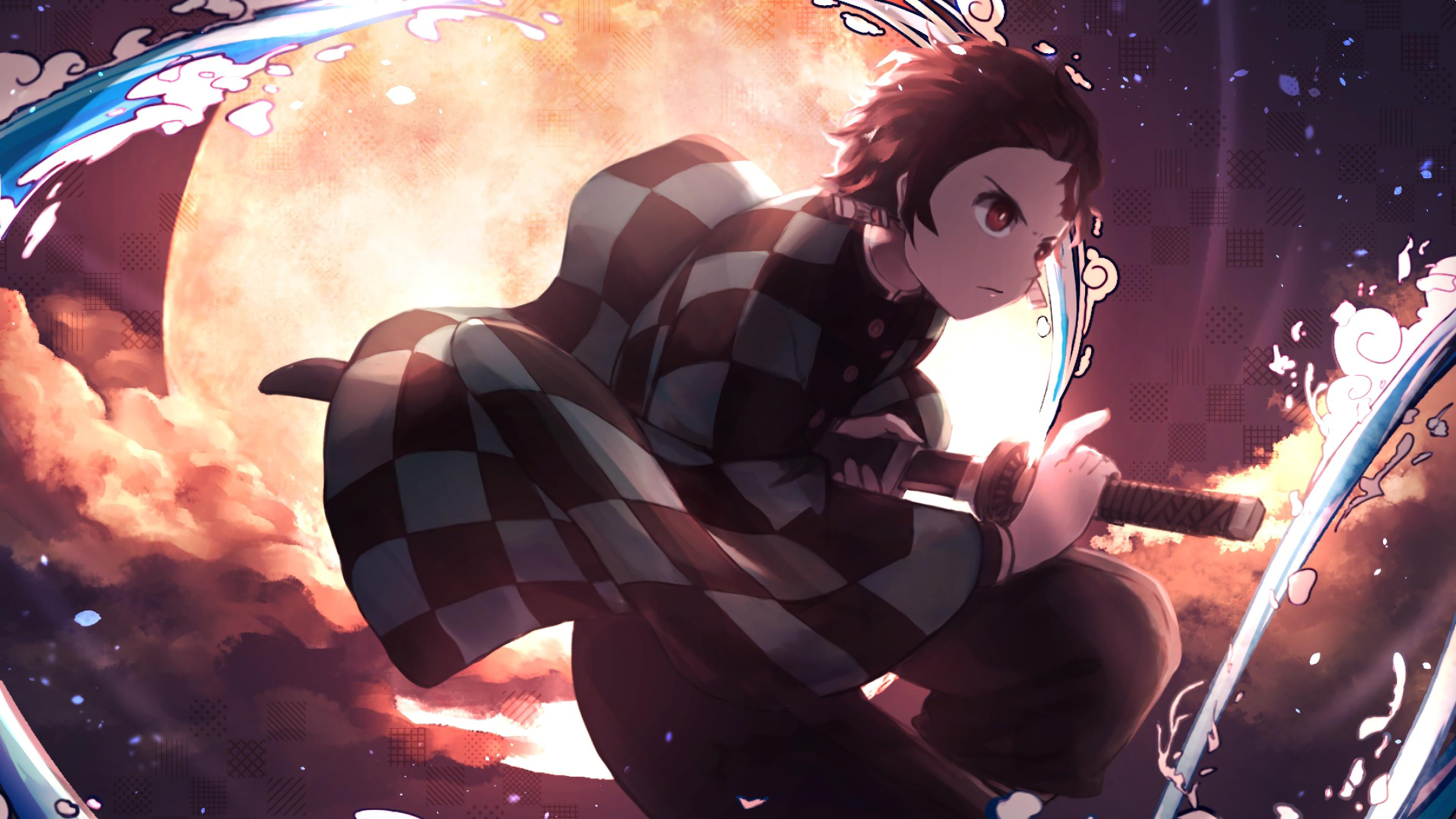 3840x2160 Tanjiro 4K Wallpaper