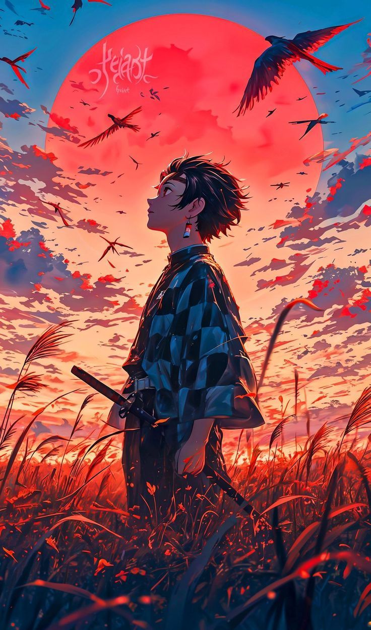 736x1251 Tanjiro kamado ○ 4k wallpaper. Dem
