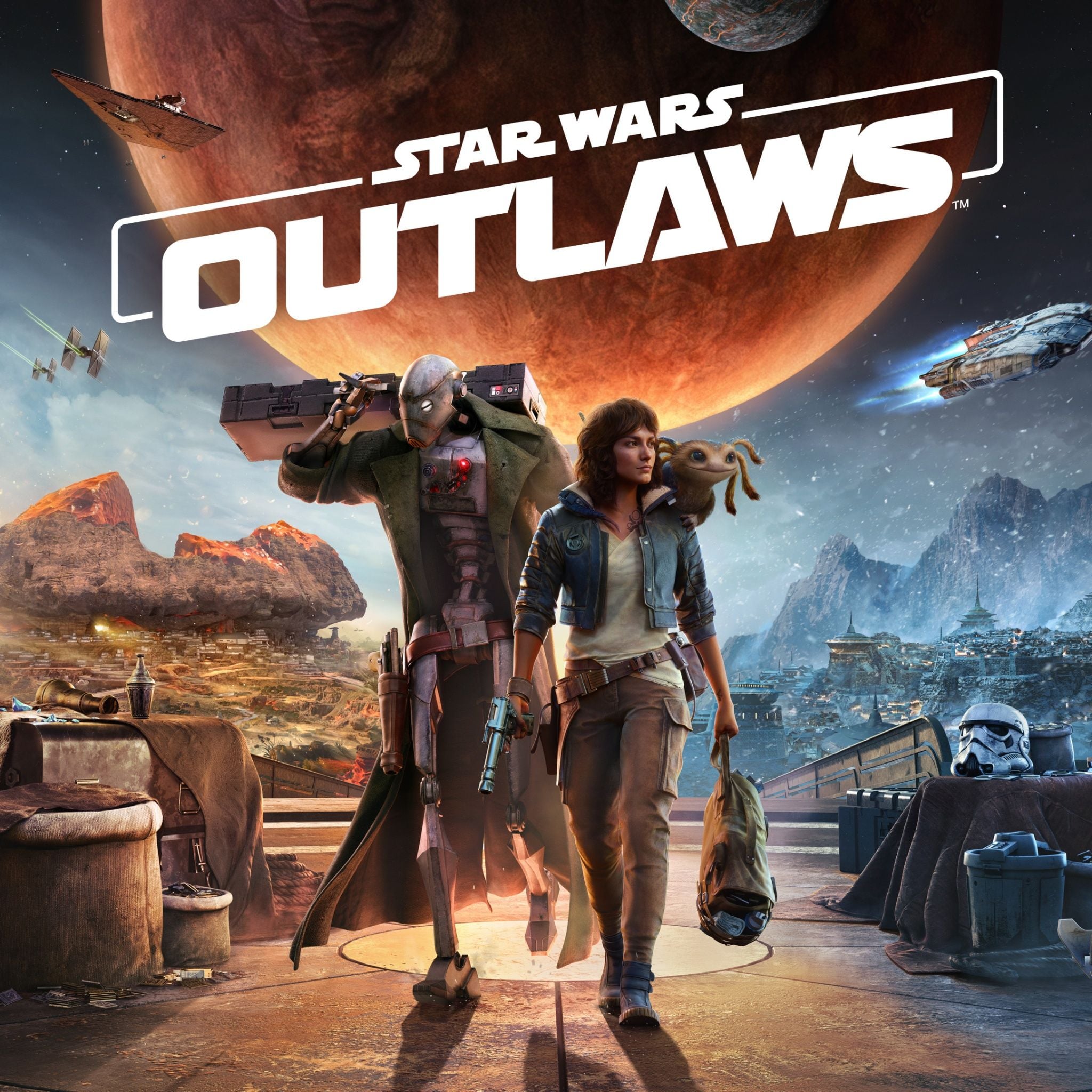 2048x2048 Star Wars Outlaws Wallpaper 4K, 2024