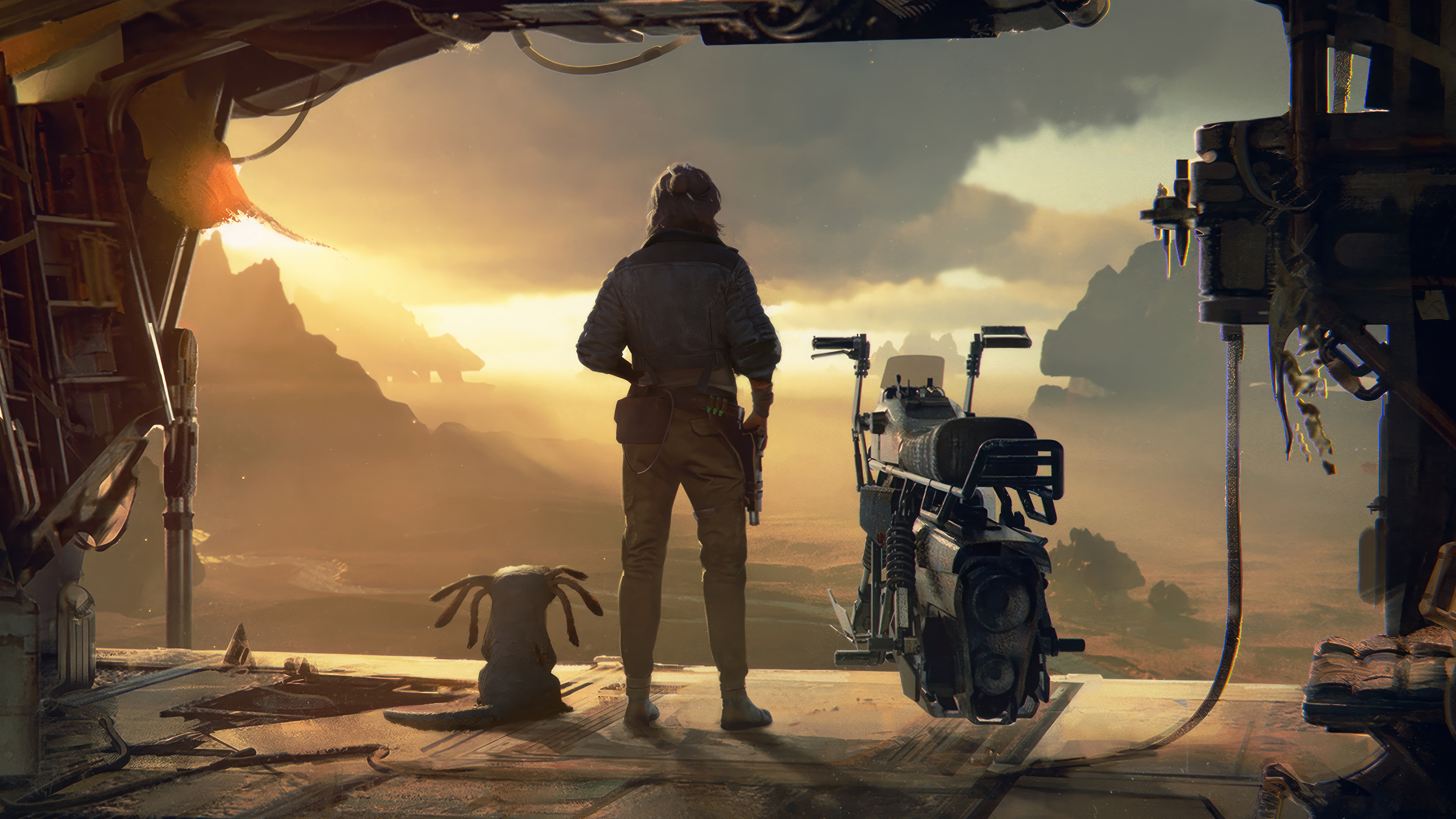 3840x2160 Star Wars Outlaws HD 4K Wallpaper PC