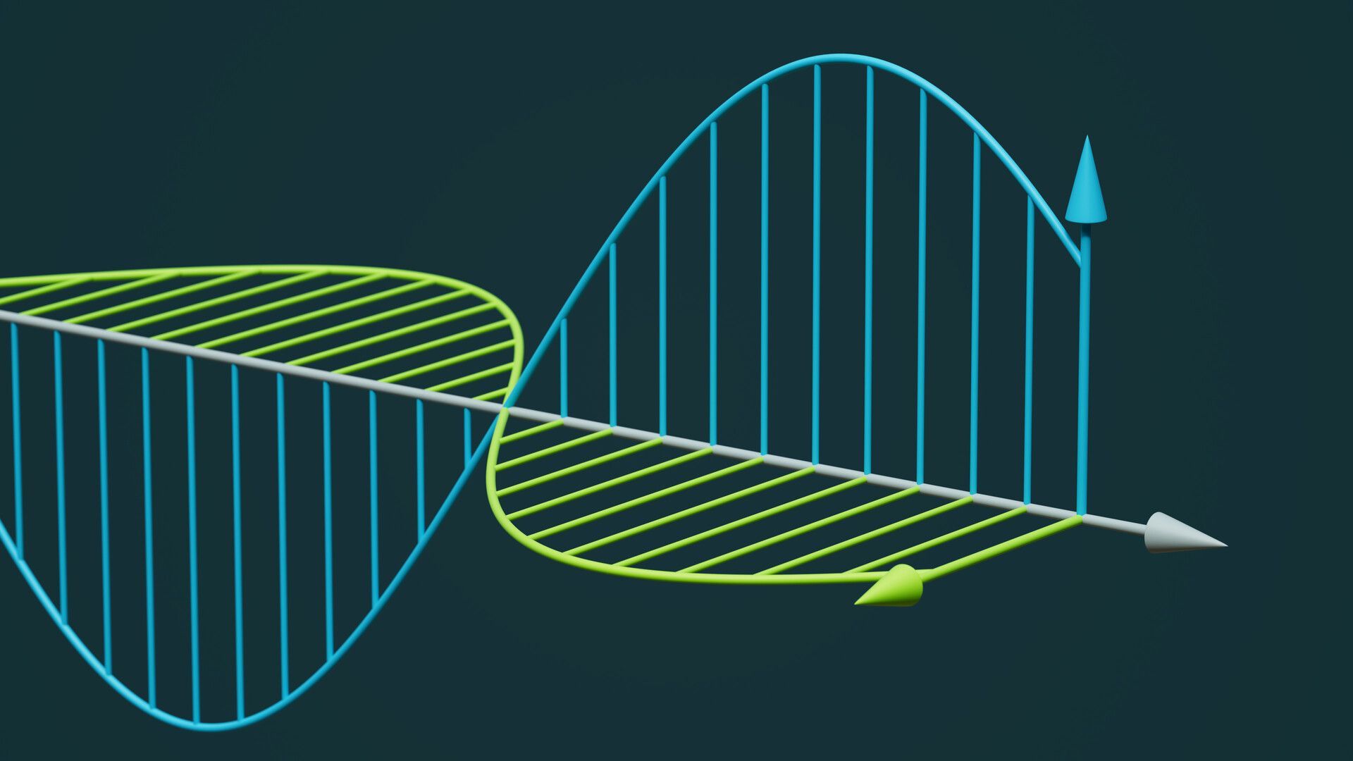 1920x1080 Animated electromagnetic wave