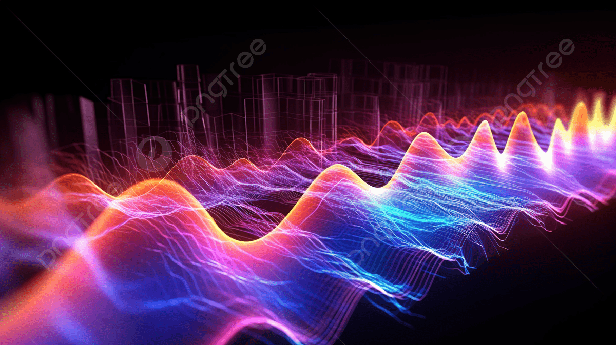 1200x673 Radio Waves, Waveform Background Image