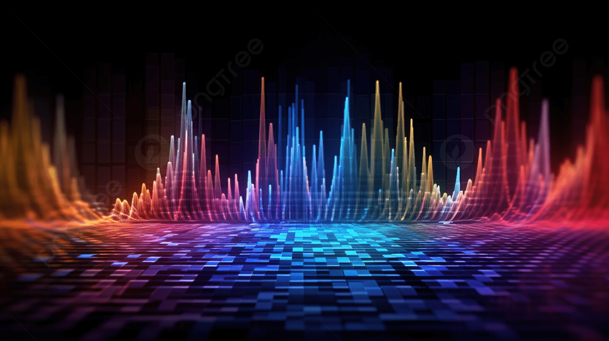 1200x673 3D Illustration Of Abstract Sound Wave