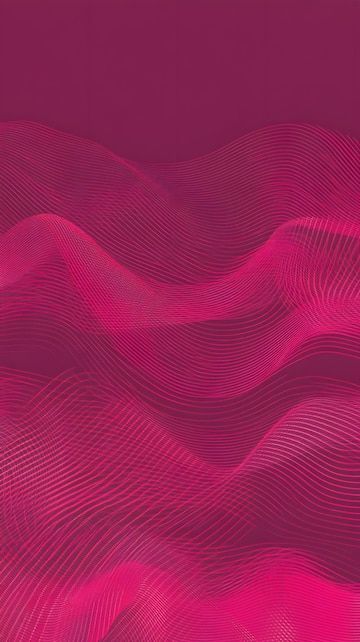 360x642 Pink Radio Frequency Waves on Red