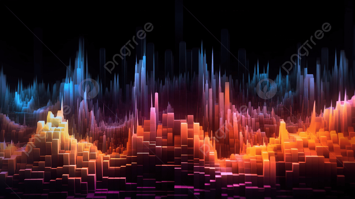 1200x673 3D Illustration Of Abstract Sound Wave