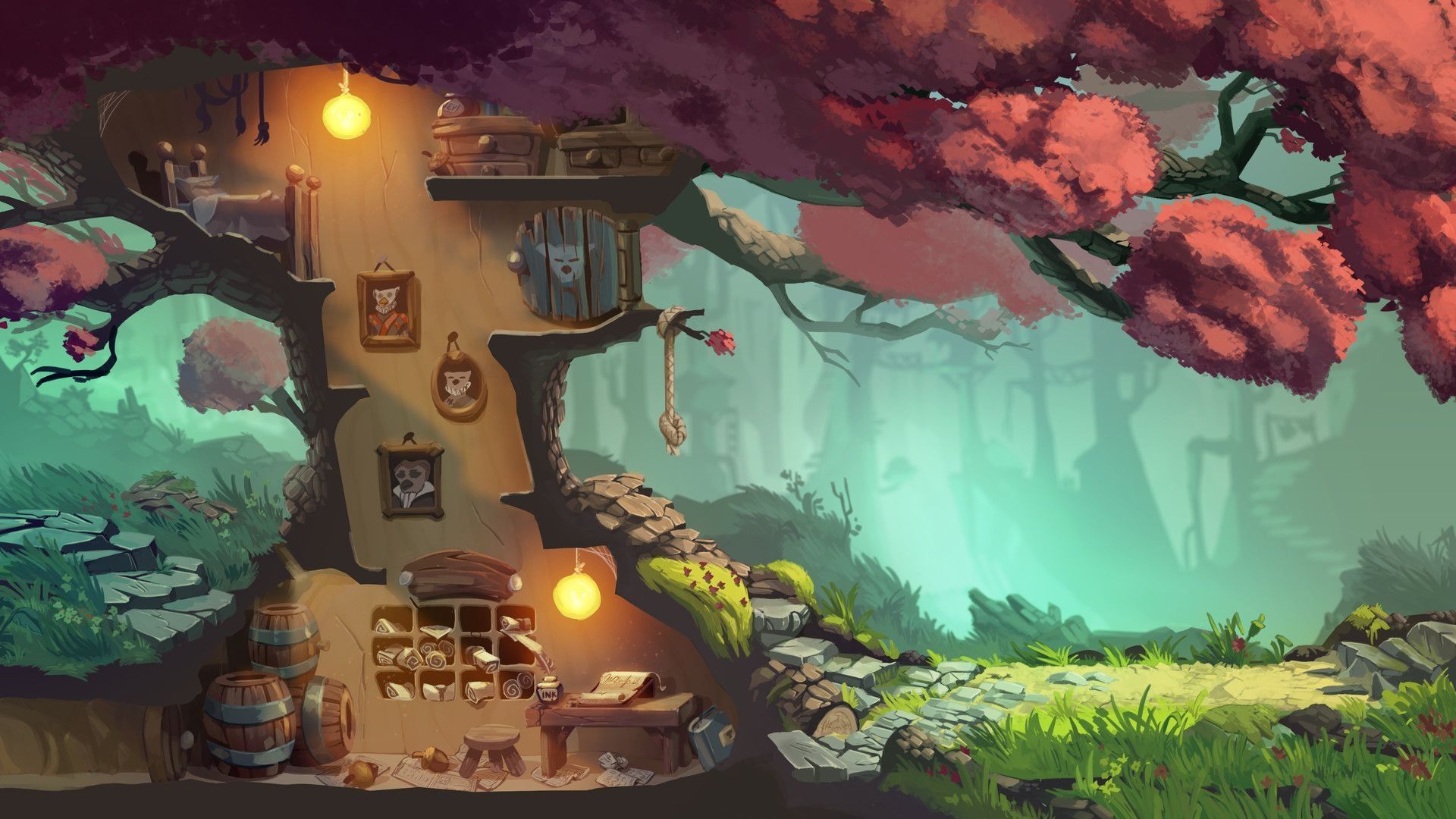 1920x1080 Platform Game Wallpaper 38 image