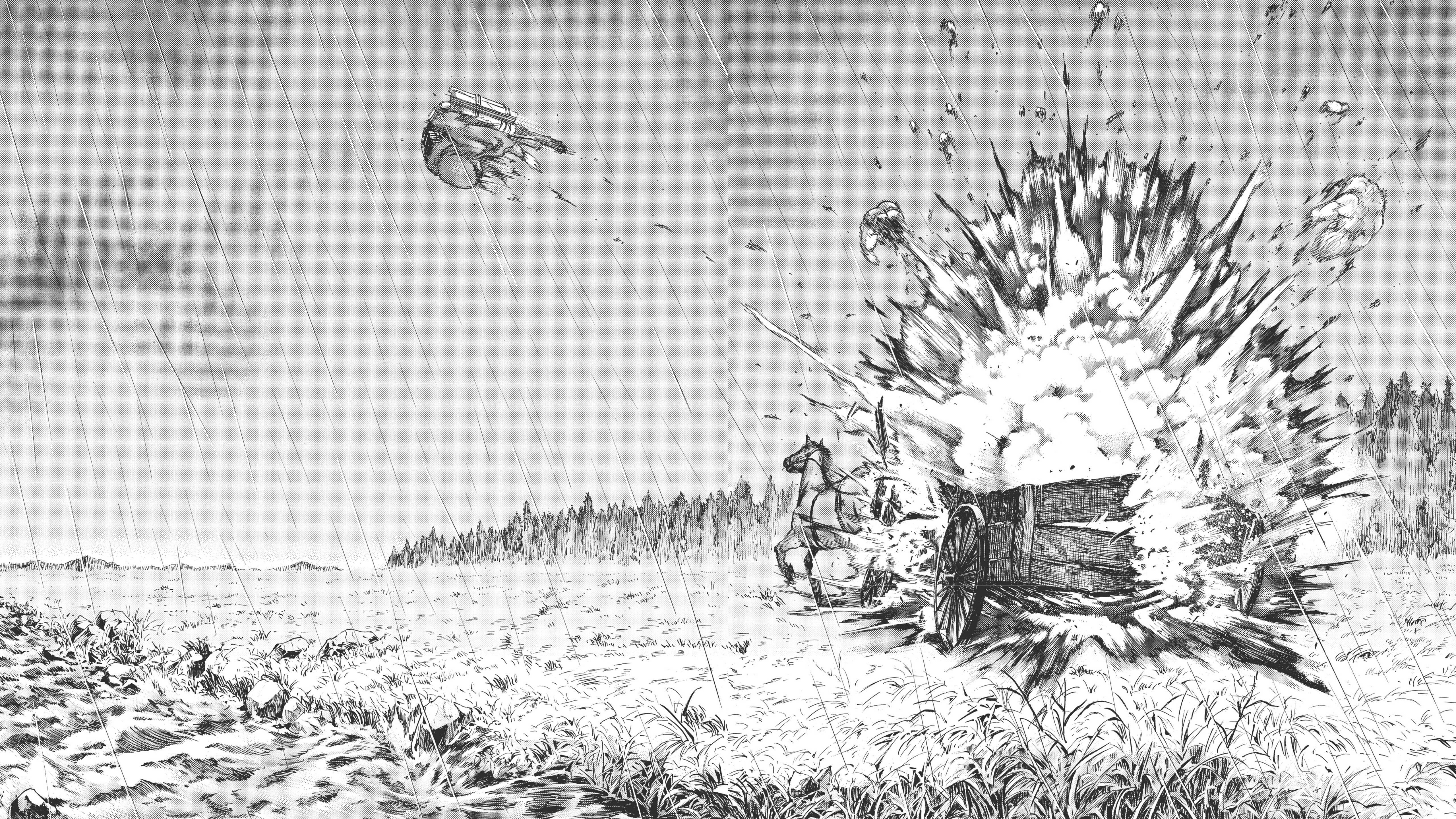 5120x2880 manga panels and upscaled them to 4K
