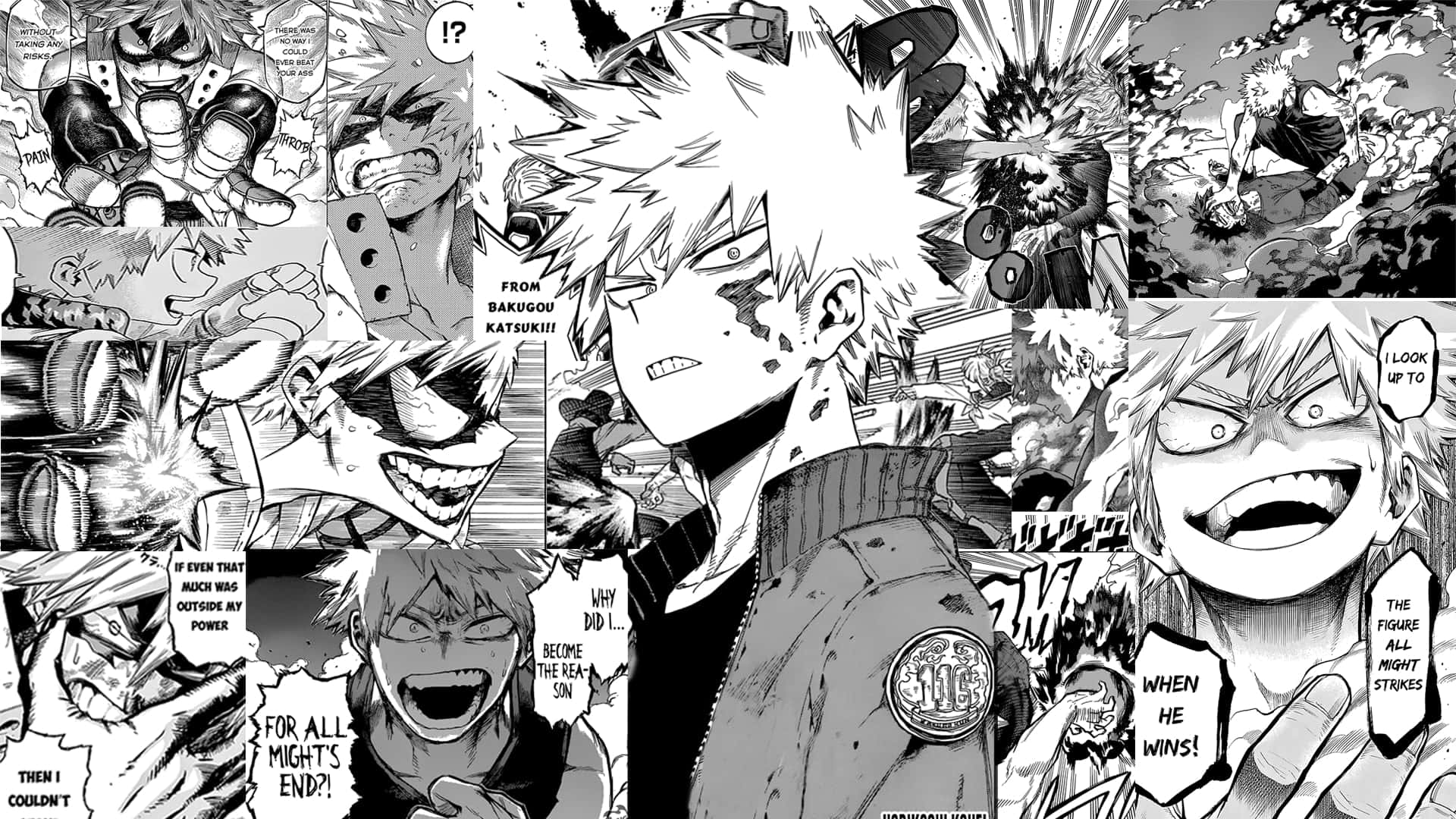 1920x1080 Manga Panel Wallpaper