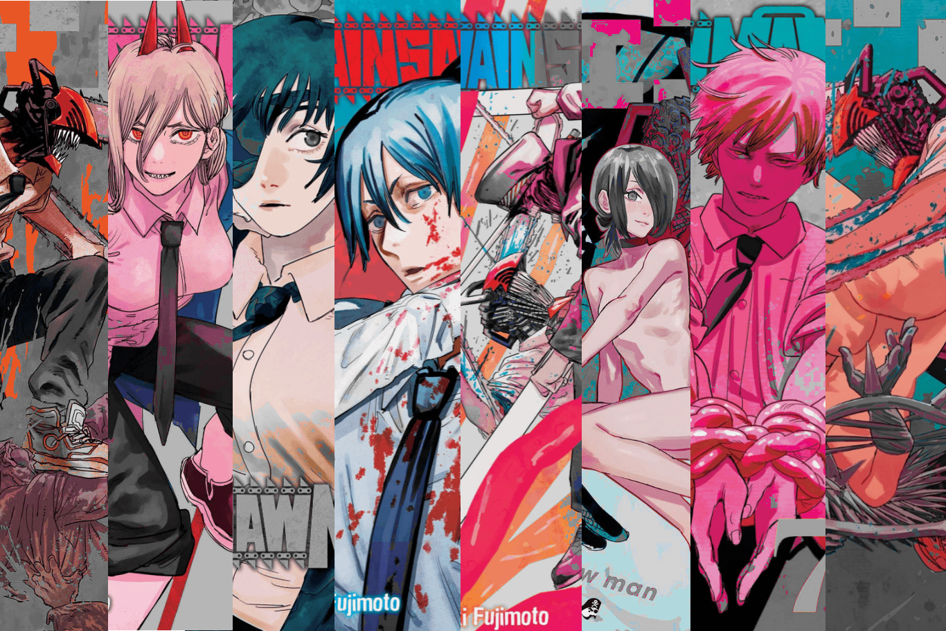1366x912 Edited all the manga covers together