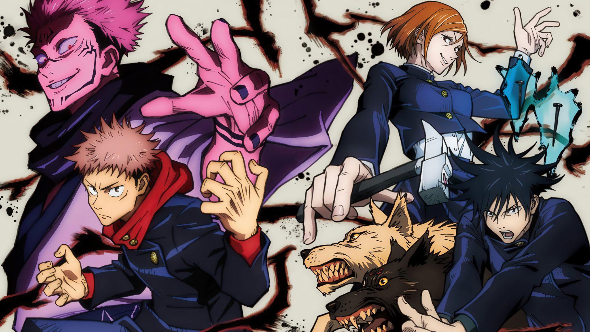 2048x1152 Jujutsu Kaisen Manga Wallpaper