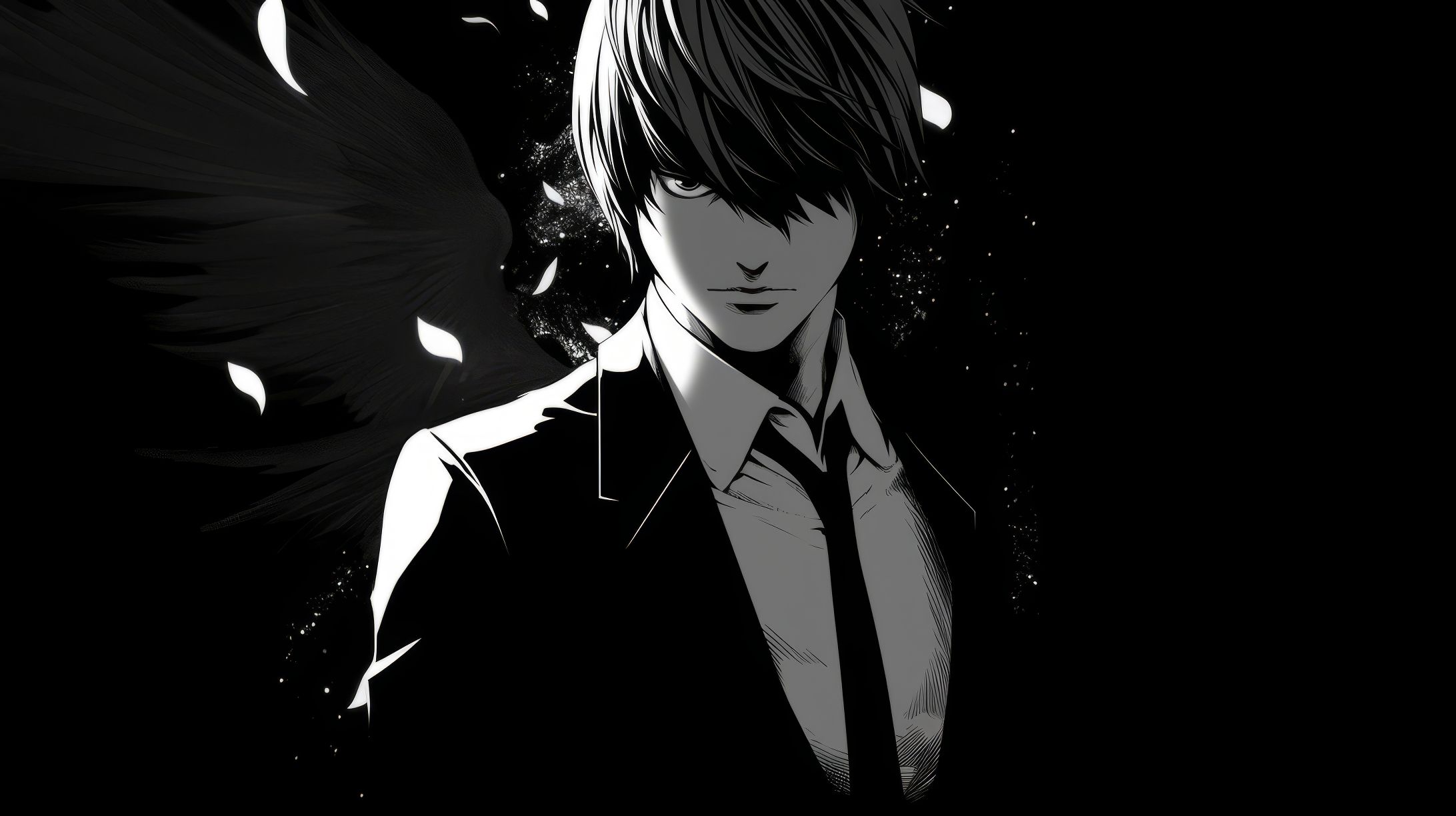 2184x1224 Light Yagami Cool Death Note Manga
