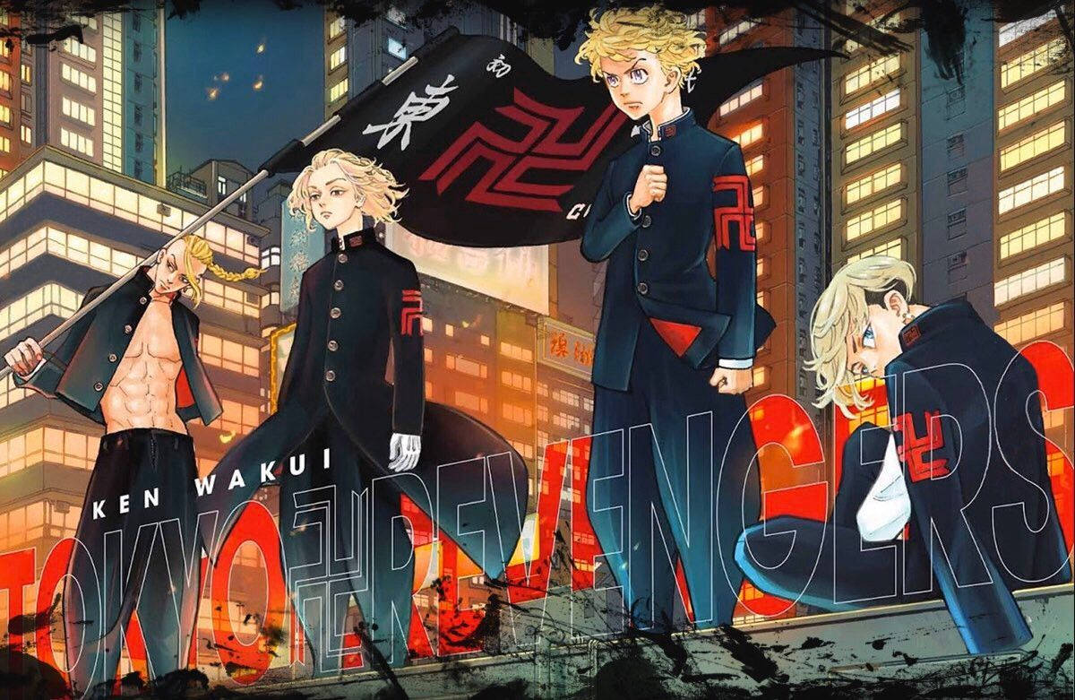 1200x781 Tokyo Revengers Characters On Building
