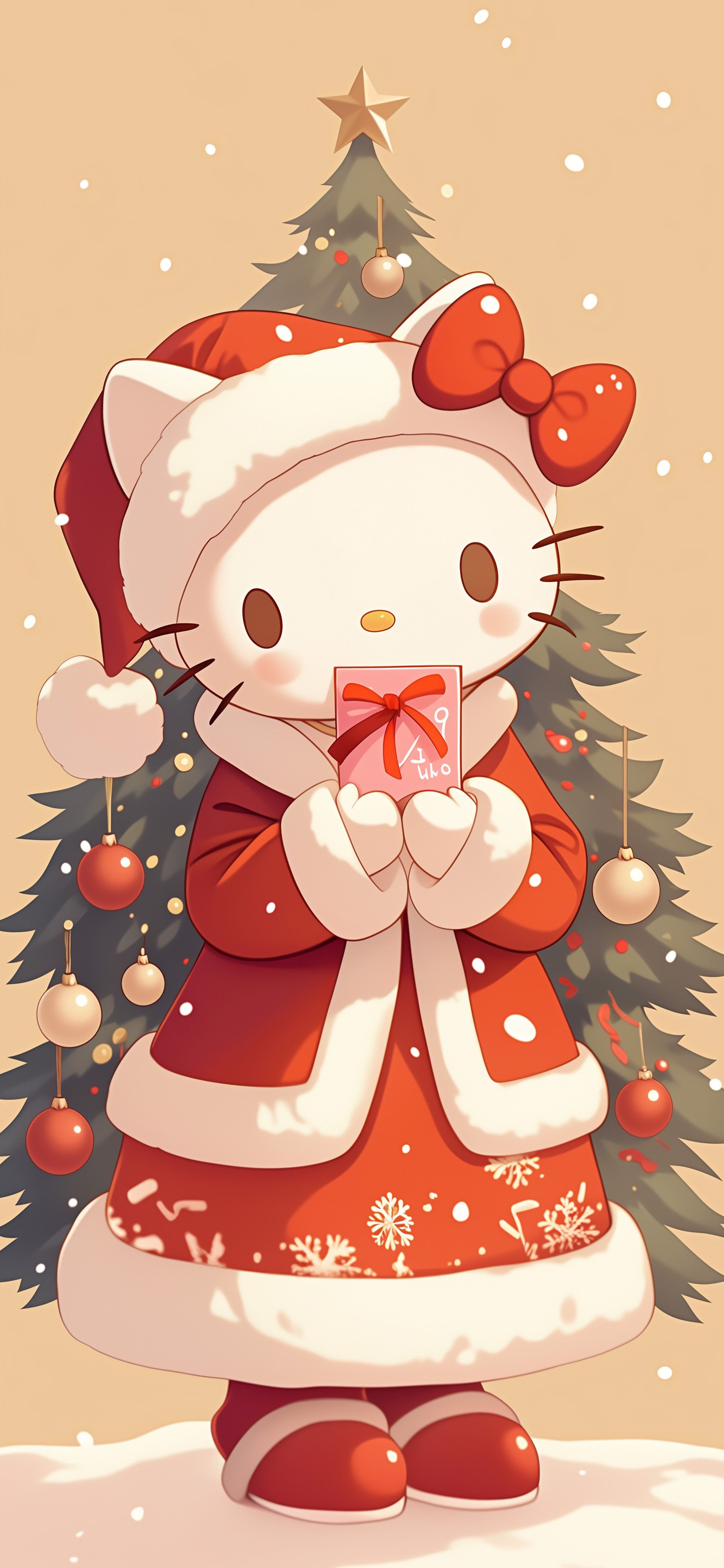 2000x4329 Christmas Hello Kitty Aesthetic