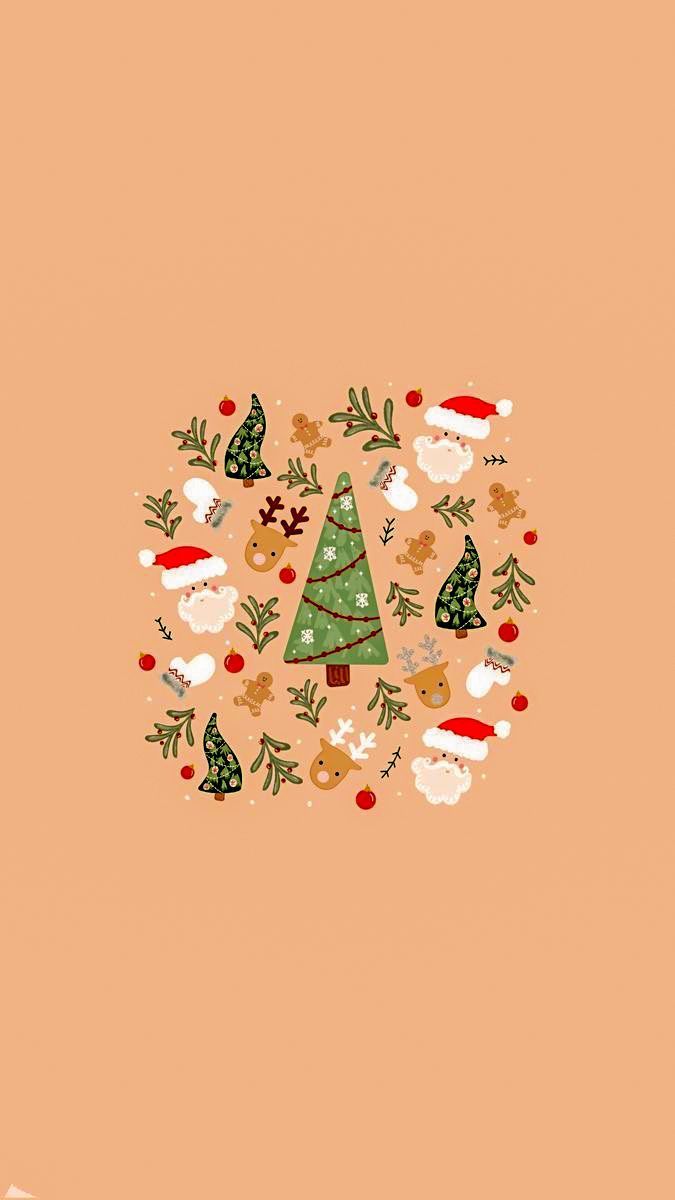 675x1200 Christmas Winter Wallpaper Background