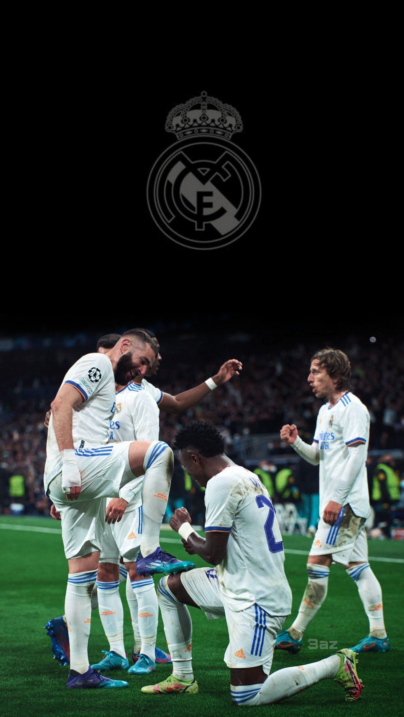 1365x2424 4K Wallpaper Real Madrid vs PSG