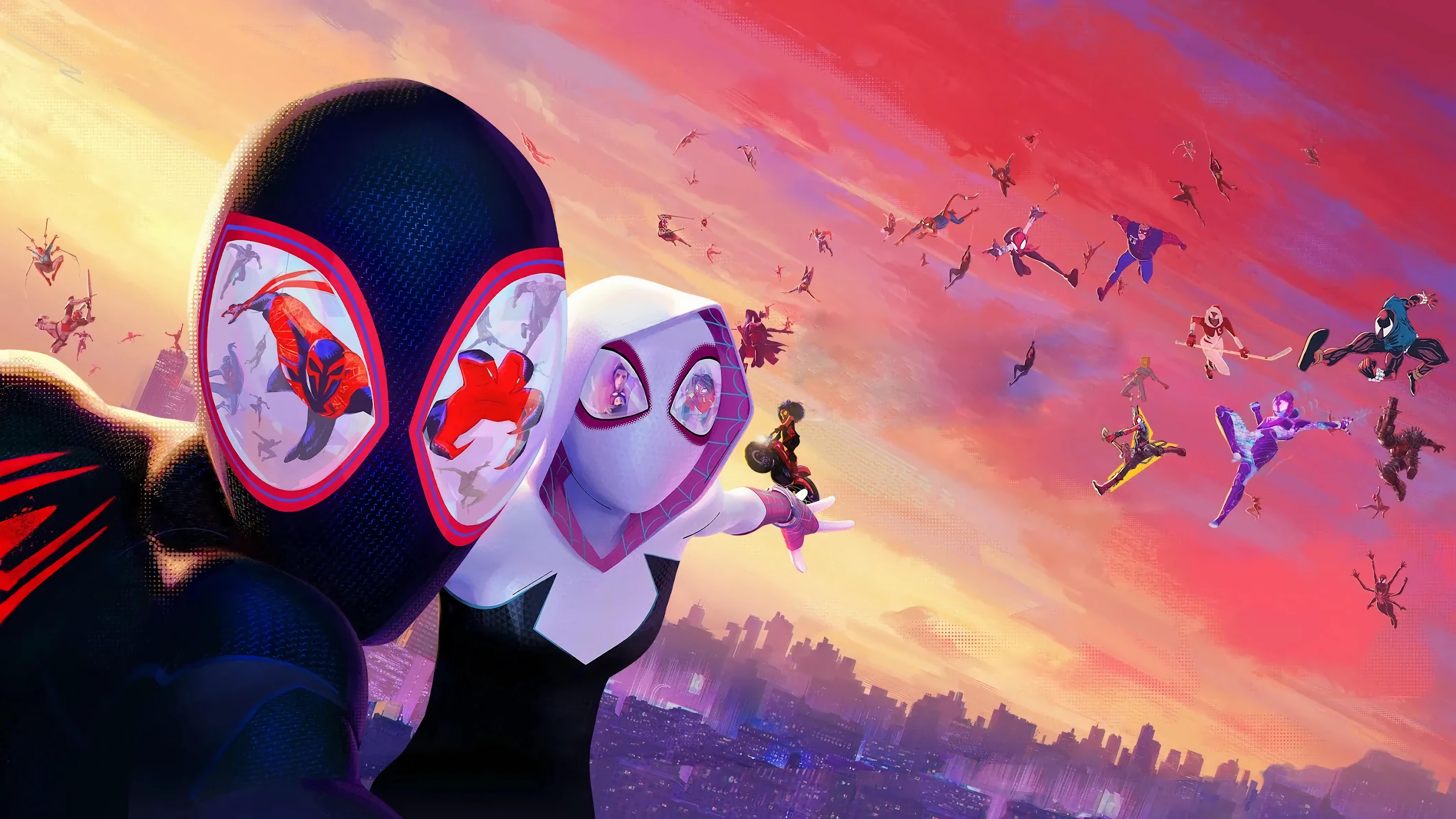 8480x4768 Spider Verse Cool Wallpaper