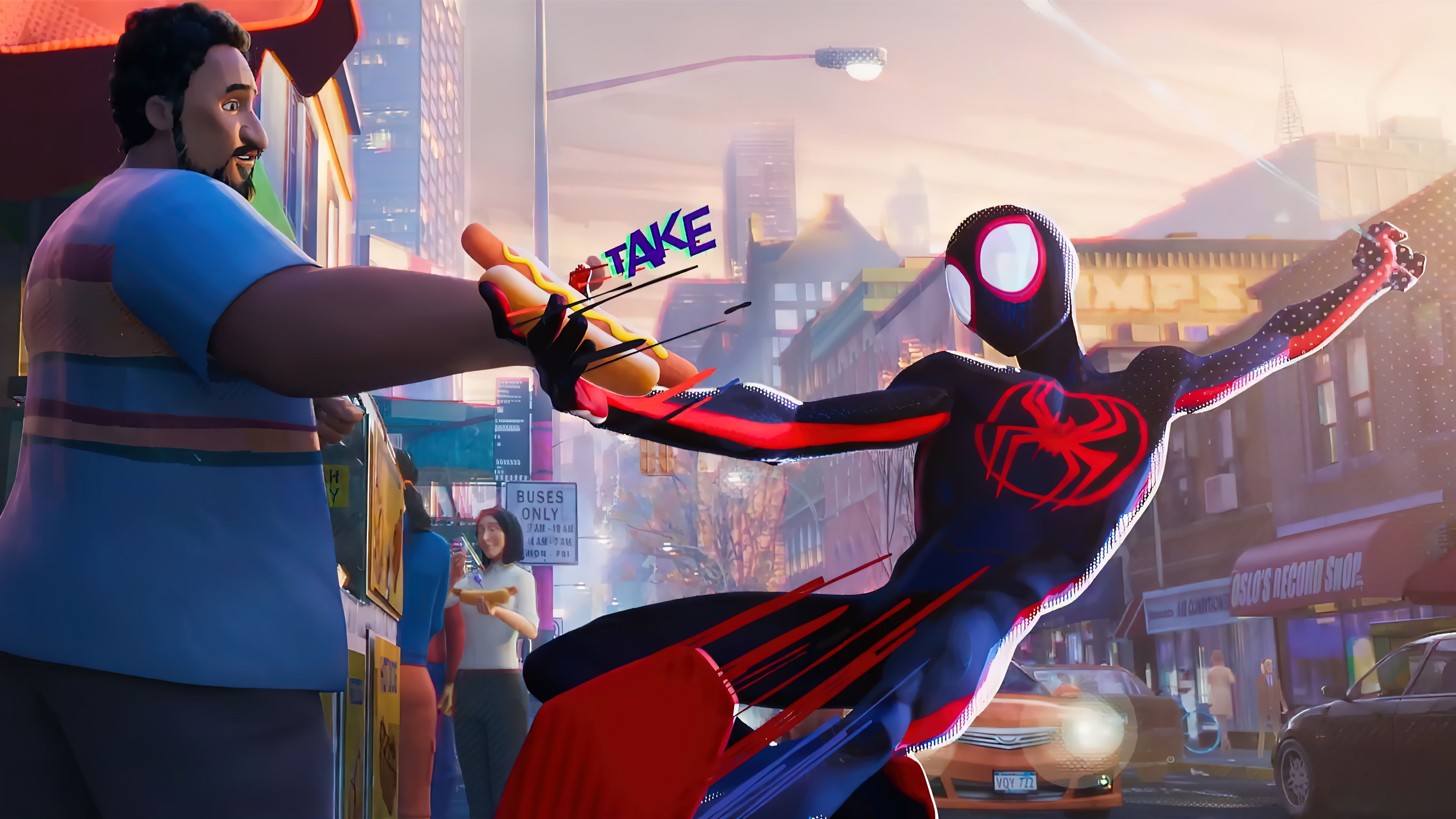 3840x2160 Across The Spider Verse Wallpaper 4K HD