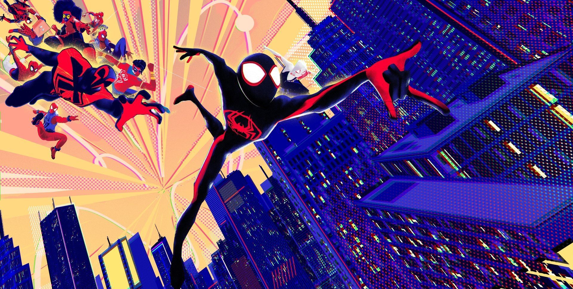 1920x968 The Spider Verse 8k Ultra HD Wallpaper