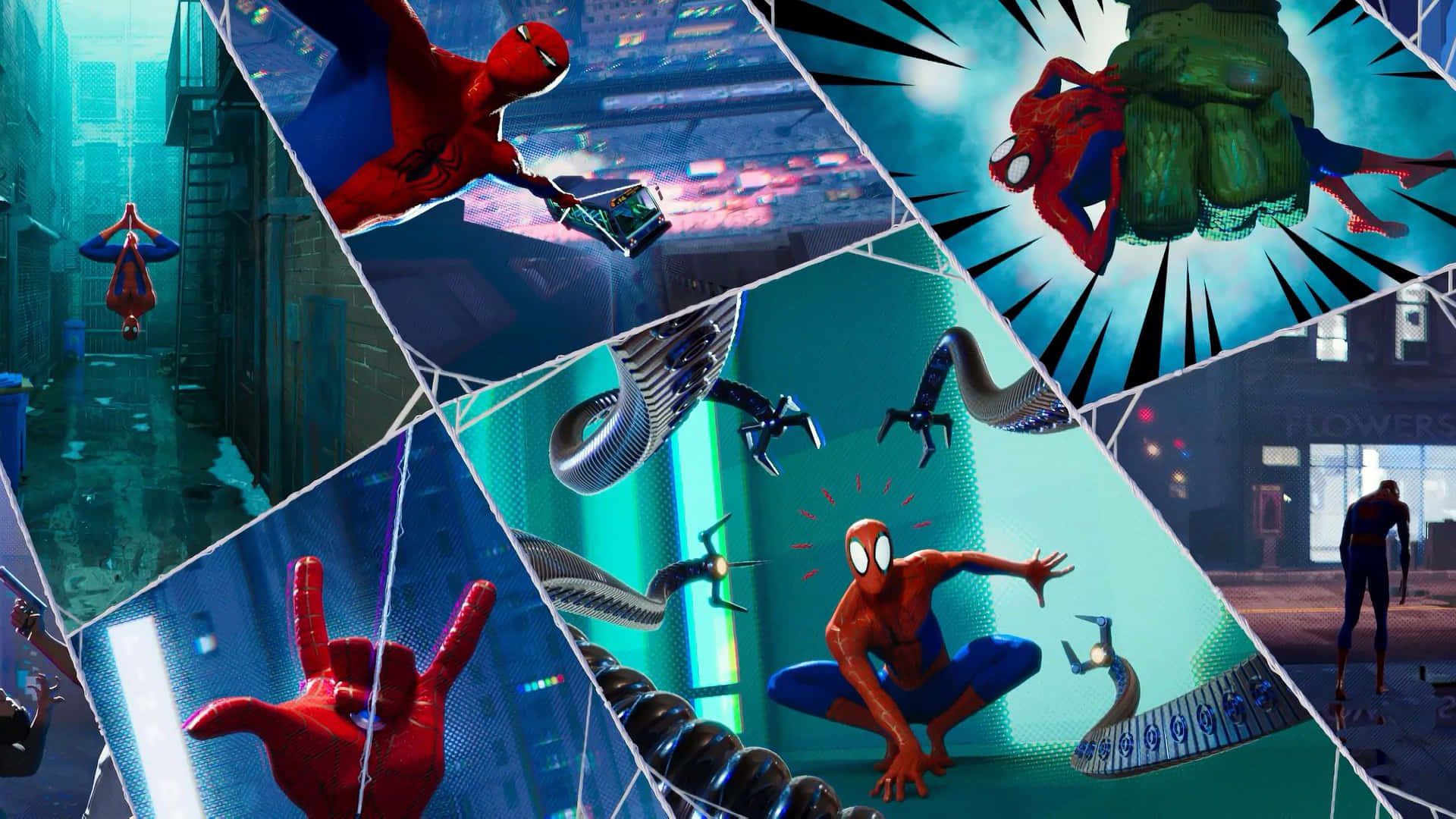 1920x1080 Into The Spider Verse 4k. Wallpaper