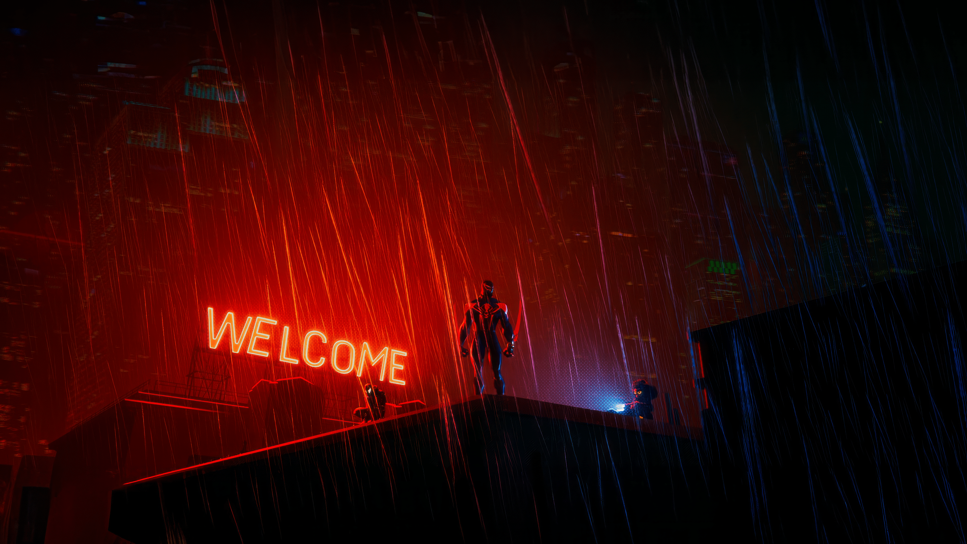 3840x2160 New spider man across the spider verse