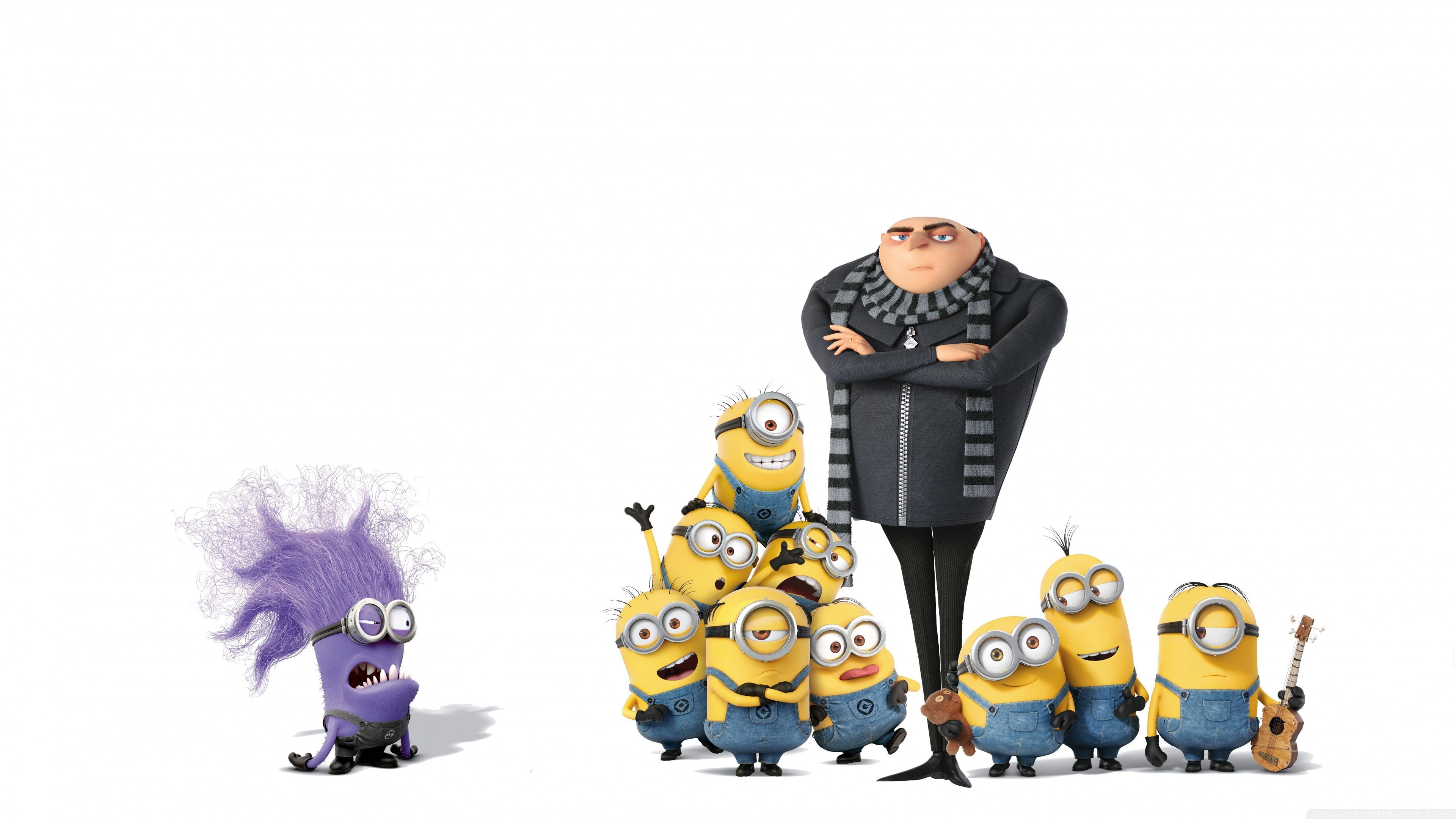 3840x2160 Minions store wallpaper 4k