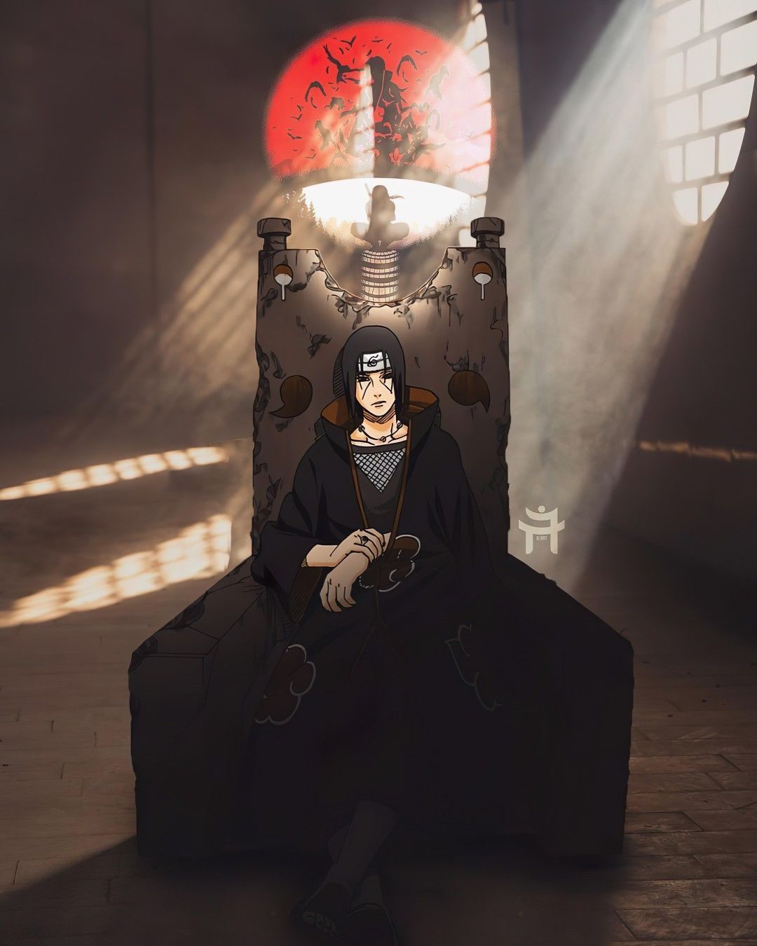 Itachi Sitting On Throne Wallpapers - Top Free Itachi Sitting On Throne ...