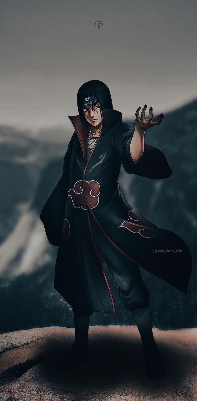 630x1280 Itachi Uchiha wallpaper