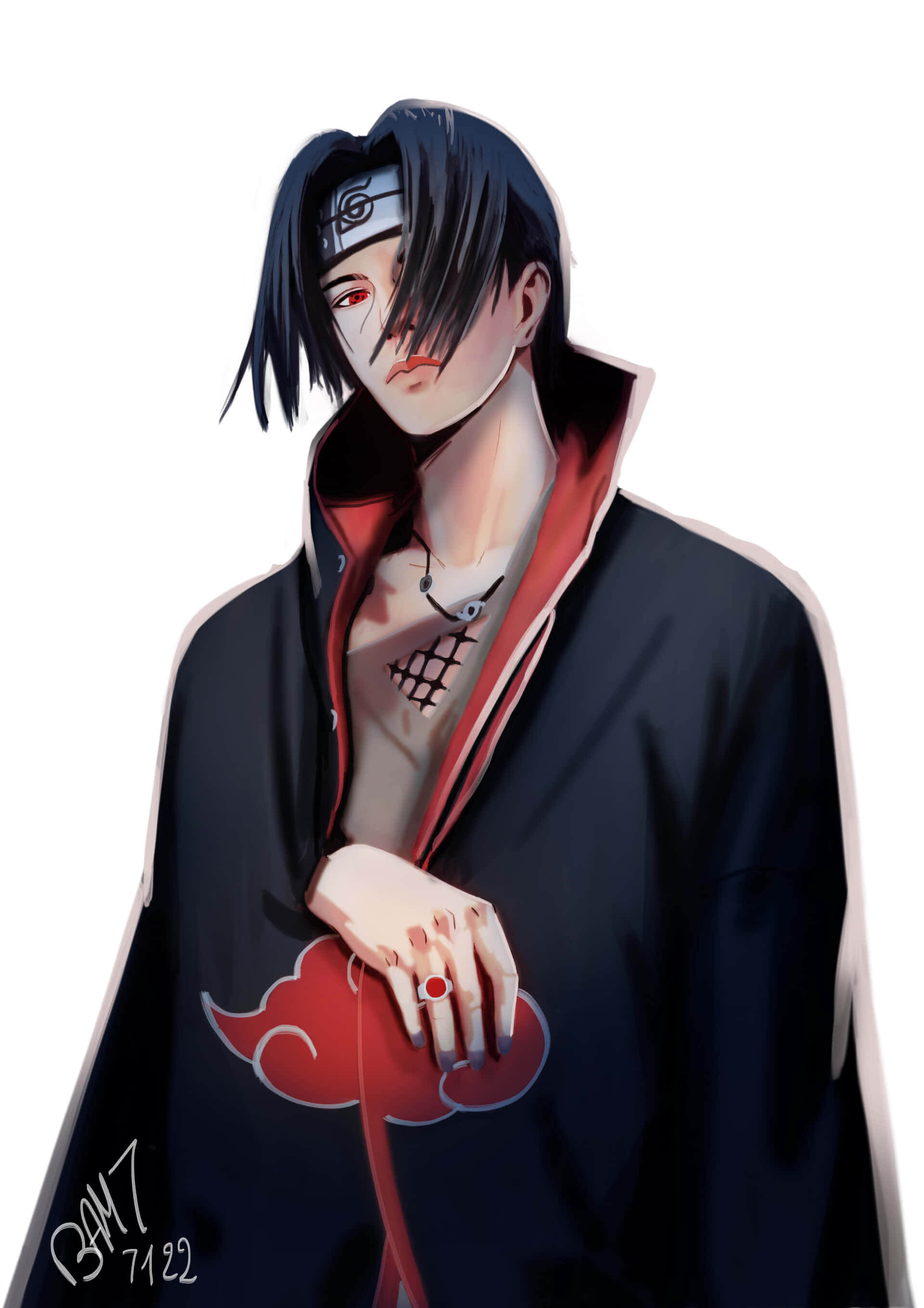 1920x2716 Download Itachi Uchiha, drawing his