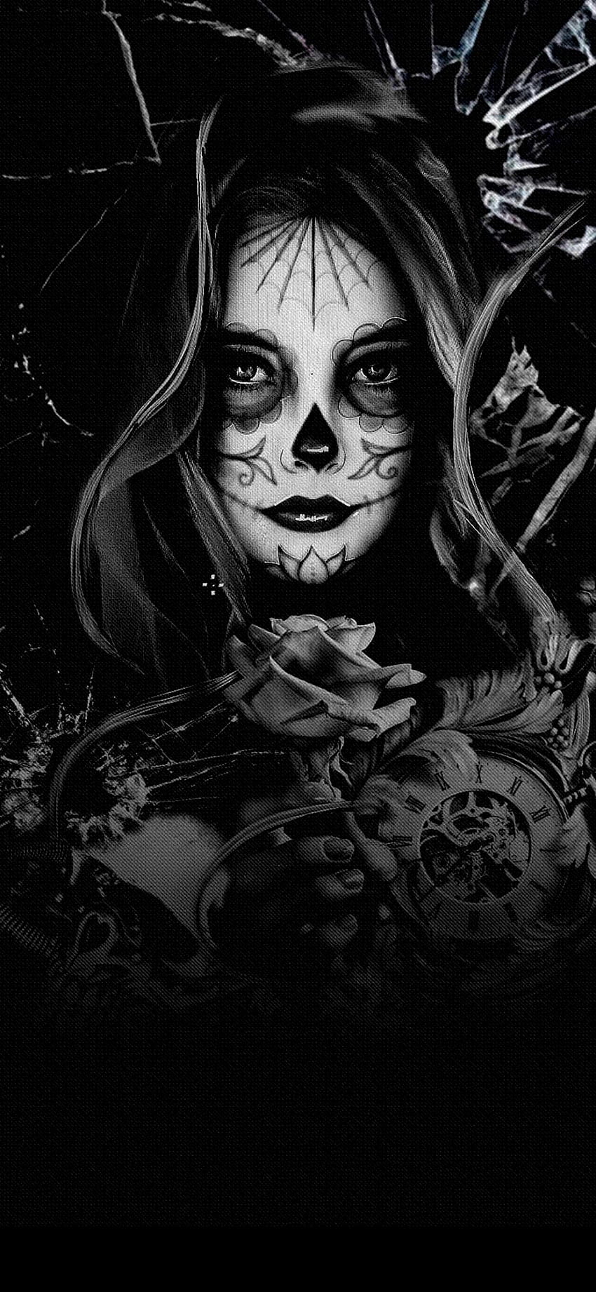 850x1842 Visual Arts, Drawing, Chicano, Eye
