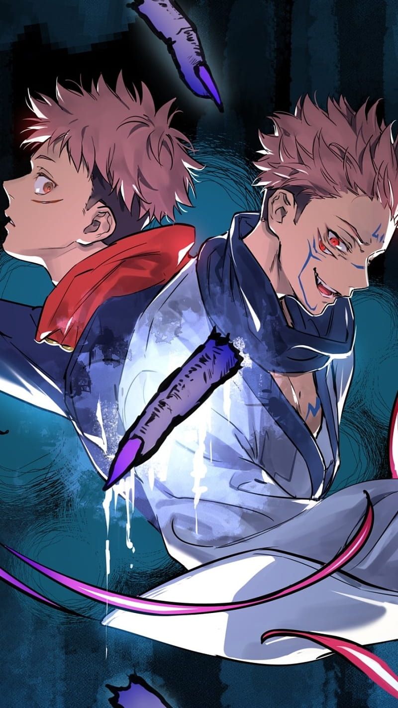 800x1423 Anime Jujutsu Kaisen Phone, Sukuna