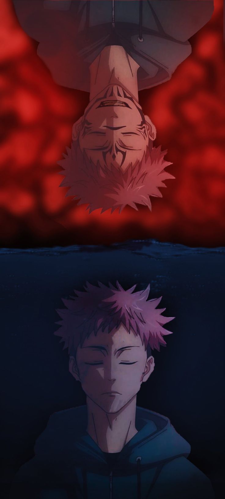 736x1635 Ryomen Sukuna & Yuji Itadori