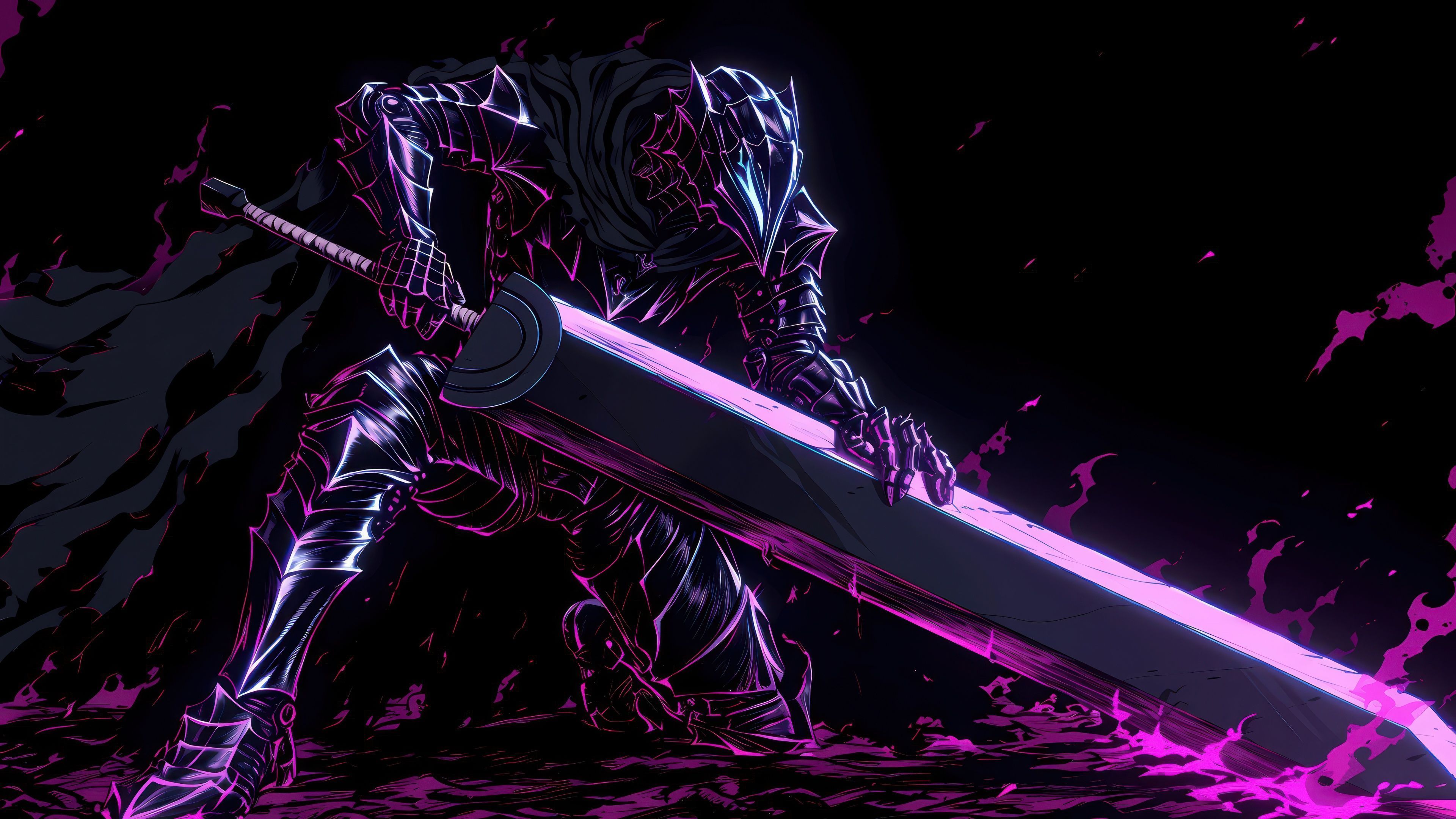 3840x2160 Guts (Berserk) Wallpaper 4K, AMOLED