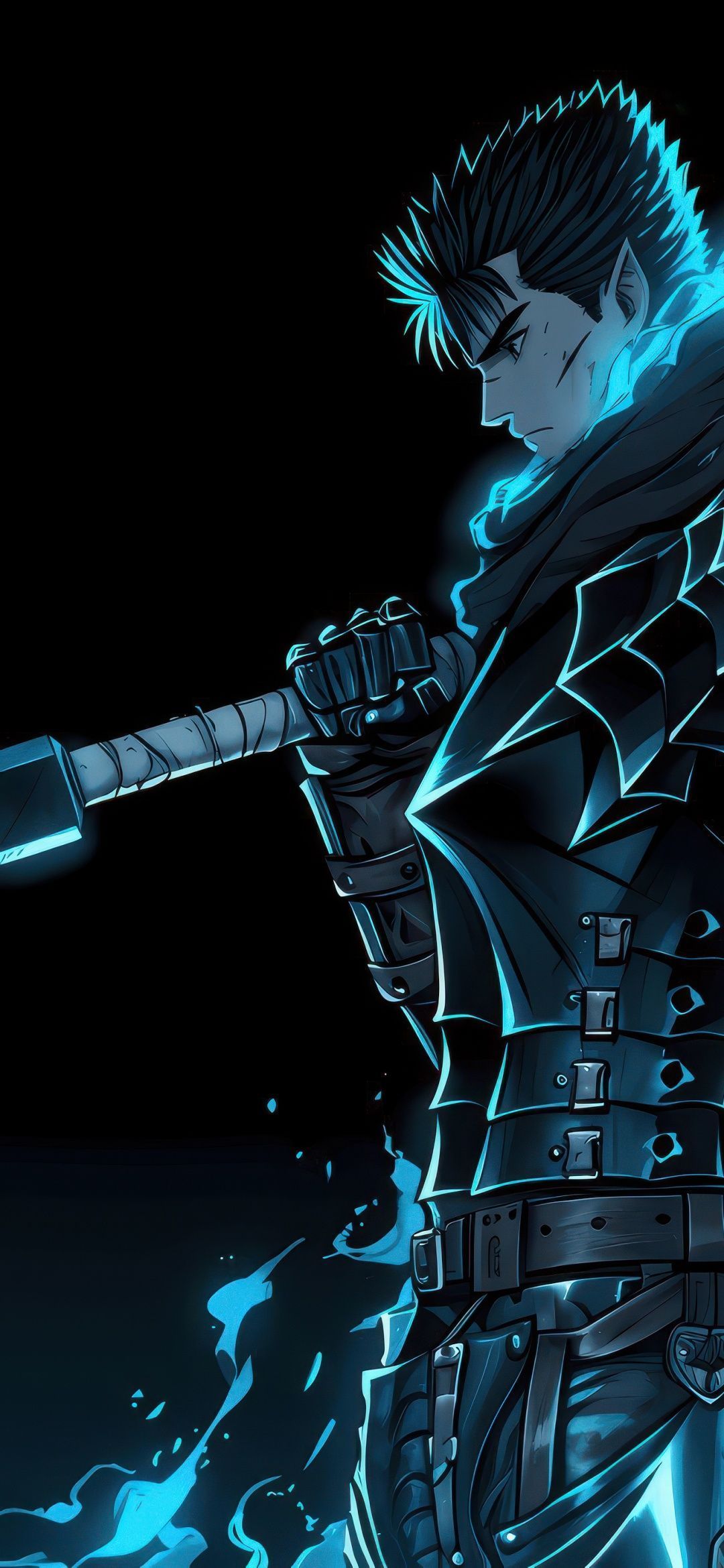 1080x2340 Berserk Wallpaper 4K, Knight, Guts, Warrior