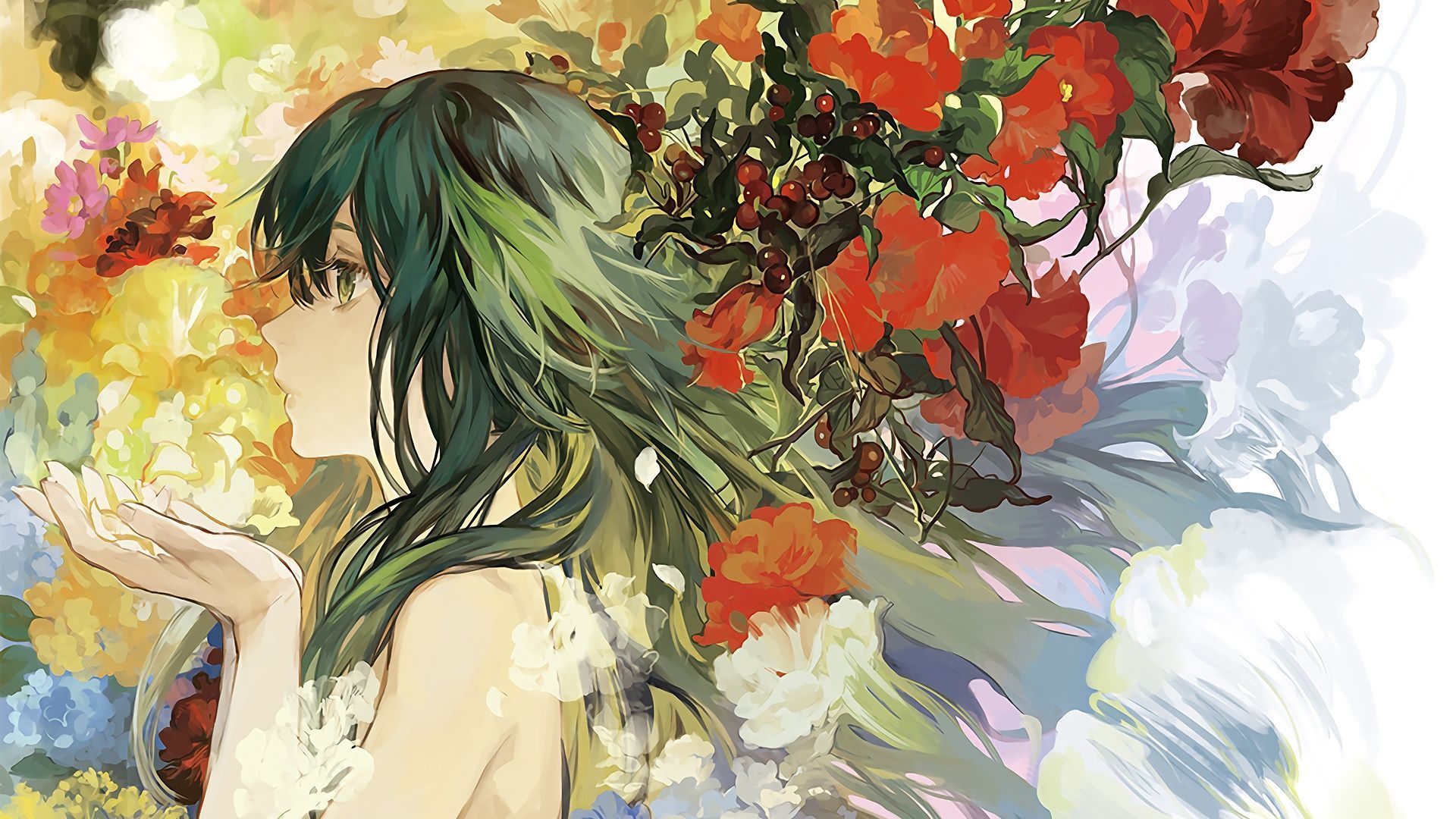 1920x1080 Saya No Uta Wallpaper