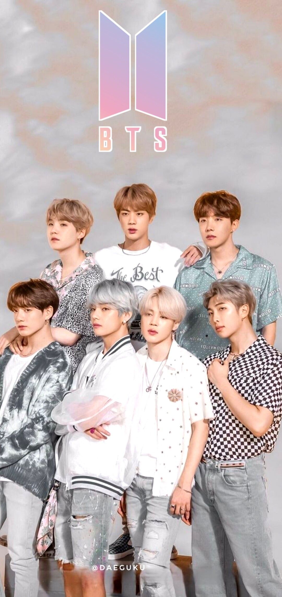 1080x2280 BTS Wallpaper