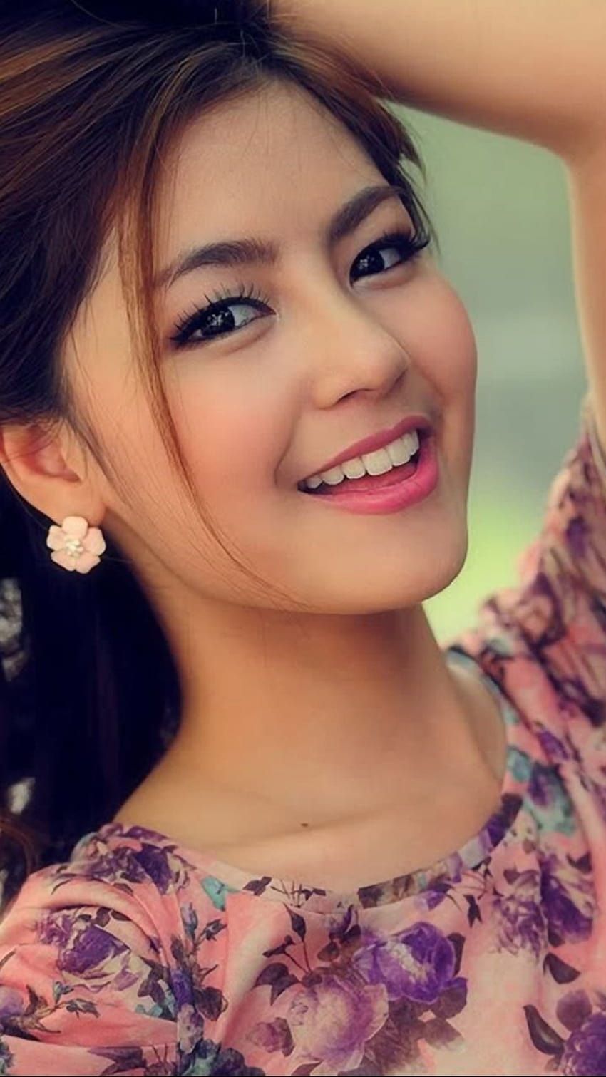 850x1511 women phone HD phone wallpaper