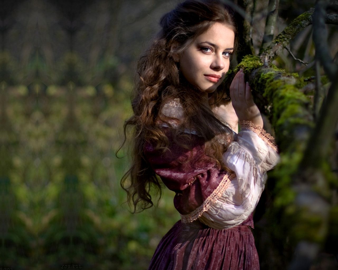 1280x1024 HD desktop wallpaper: Beautiful, Women