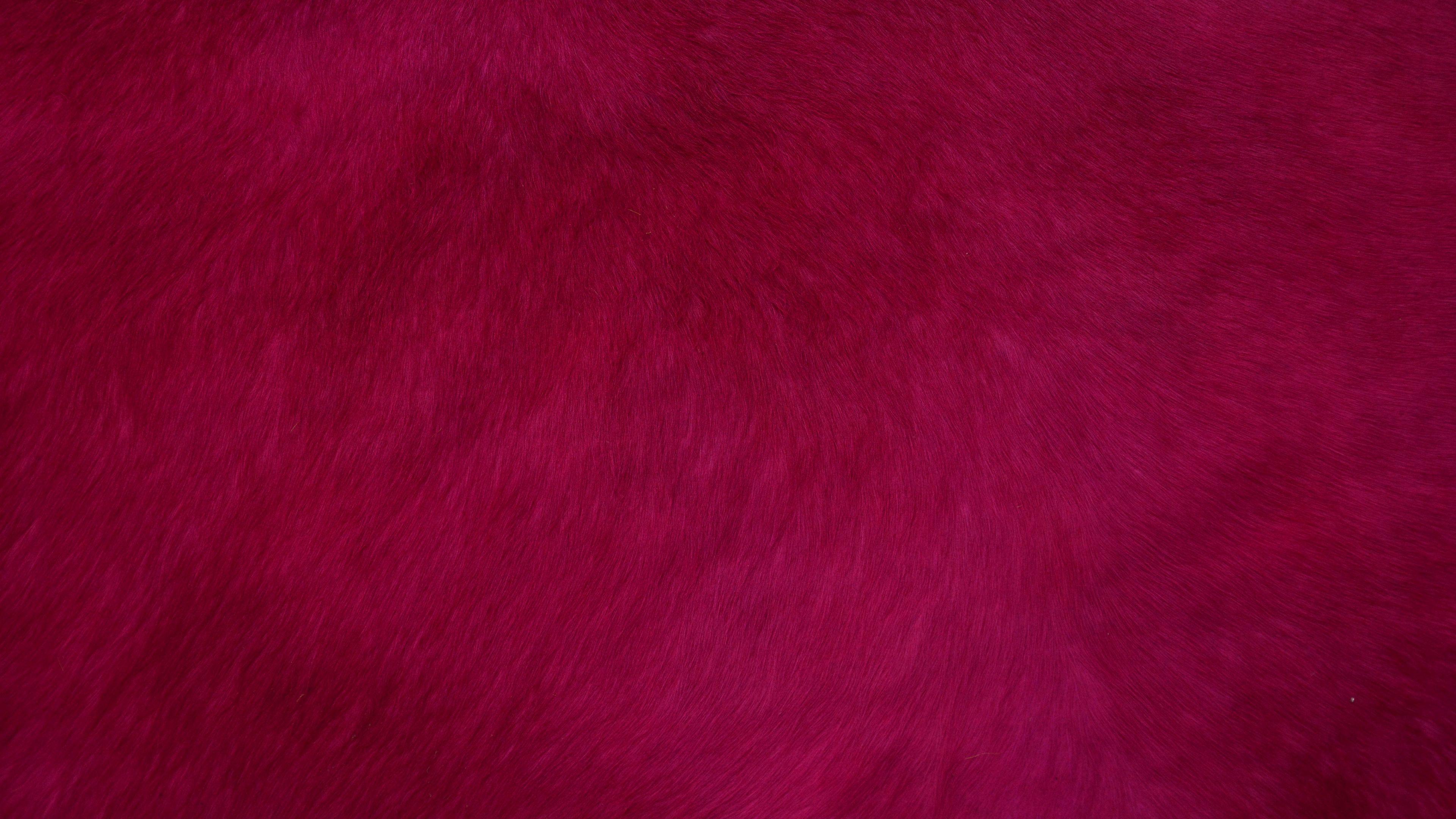3840x2160 Download wallpaper 3840x2160 fur, texture, red, surface 4k