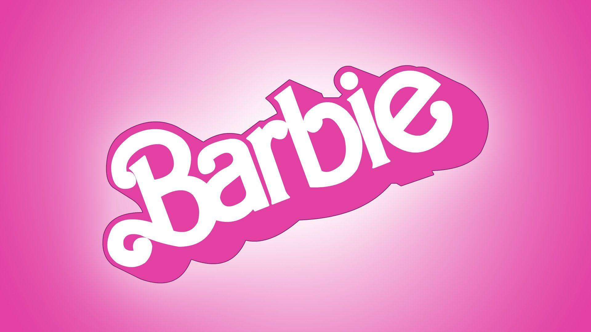 Cute Barbie Logo Wallpaper