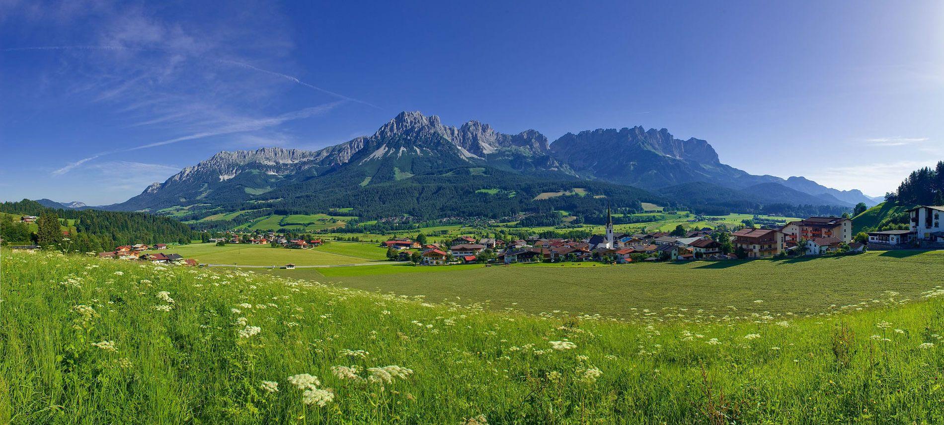 1900x855 4* hotel Christoph in Ellmau at the Wilder Kaiser, Tyrol