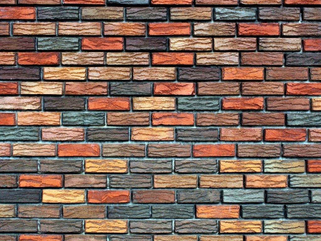 1024x768 wall stone brick HD Wallpaper