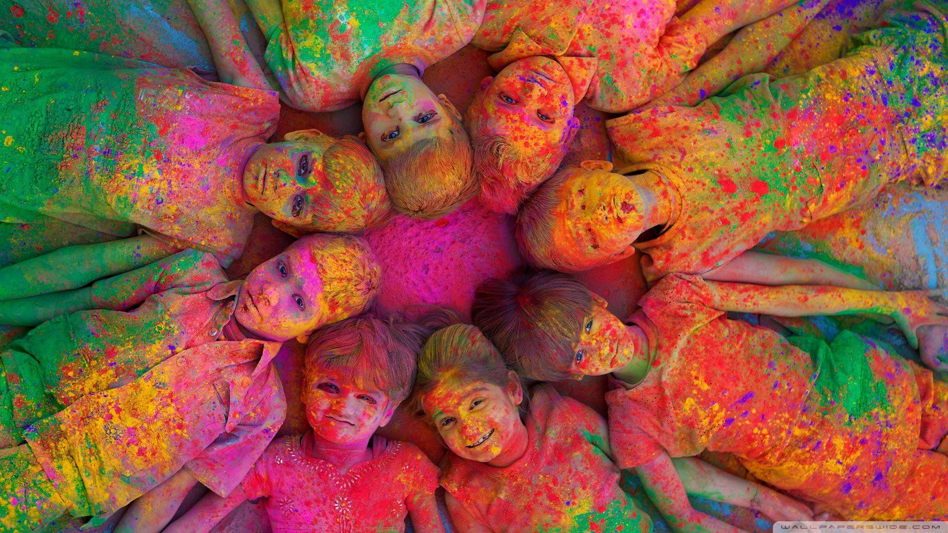 holi festival wallpaper in marathi