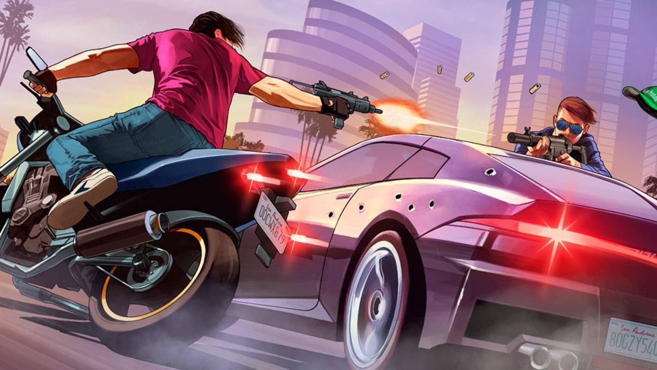 1333x750 Car, Grand Theft Auto Vice City, Video Games, Rockstar North