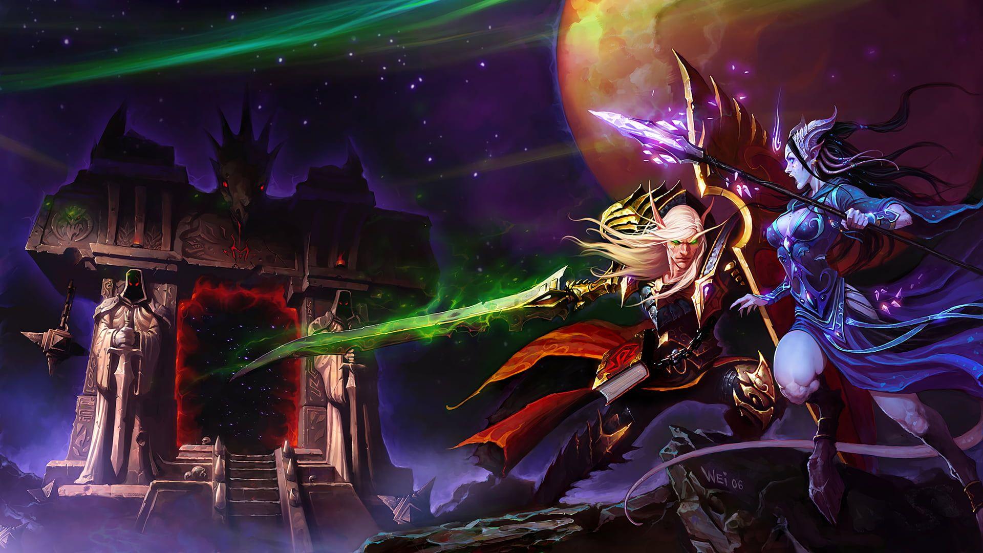 1920x1080 World of Warcraft digital wallpaper, World of Warcraft