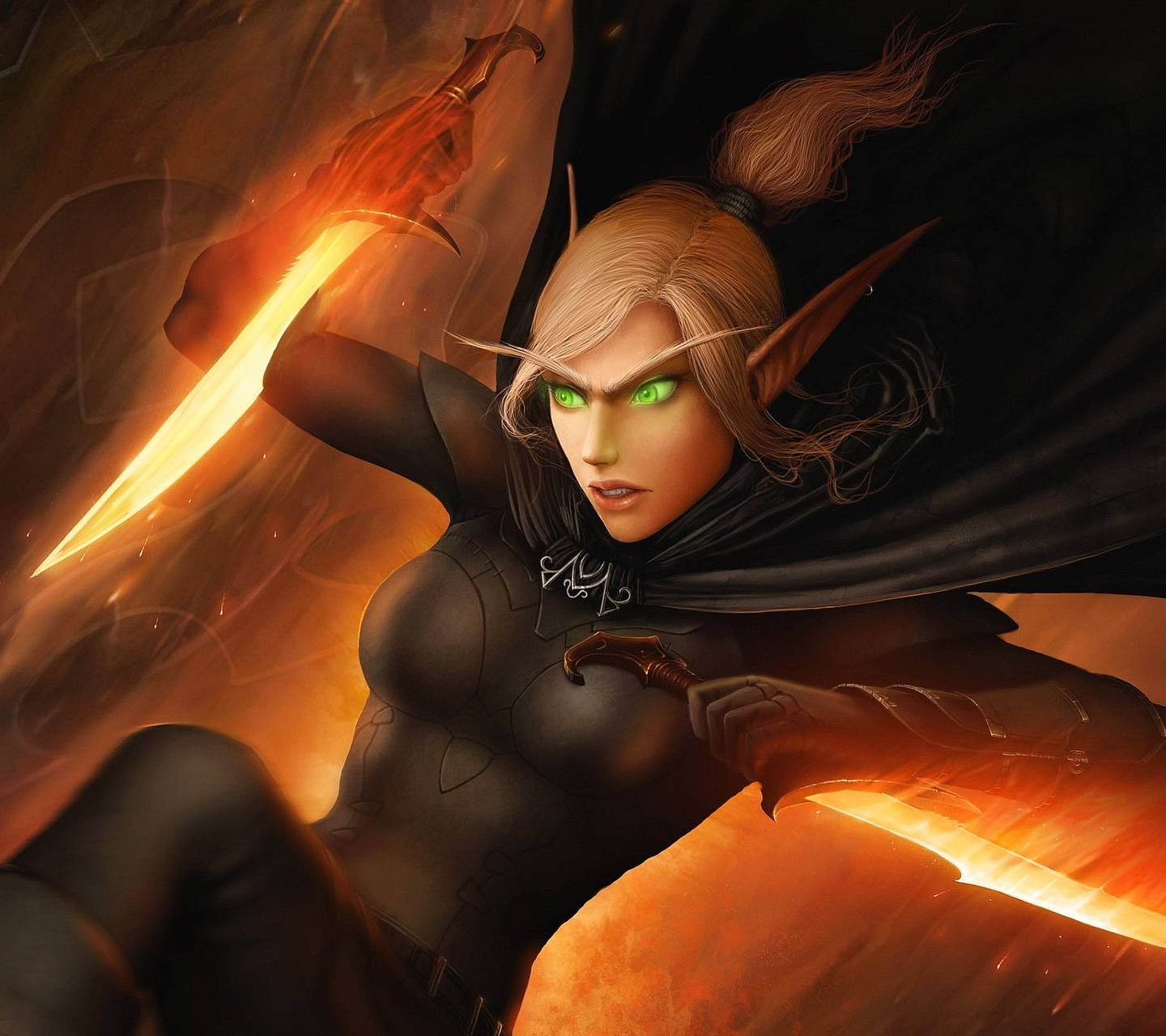 1440x1280 Blood Elf Wallpaper